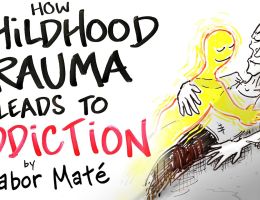 how childhood trauma leads to